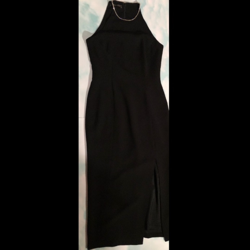Long black dress
